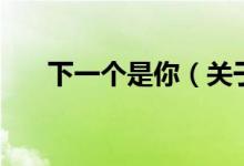 下一個(gè)是你（關(guān)于下一個(gè)是你的介紹）