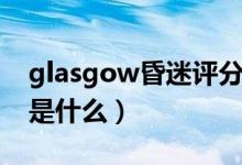 glasgow昏迷評分內(nèi)容（glasgow昏迷評分是什么）