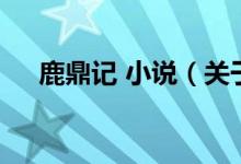 鹿鼎記 小說(shuō)（關(guān)于鹿鼎記 小說(shuō)的介紹）