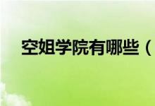 空姐學院有哪些（想當空姐考什么學校）