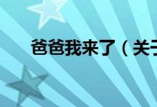 爸爸我來了（關(guān)于爸爸我來了的介紹）