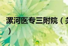 漯河醫(yī)專三附院（關(guān)于漯河醫(yī)專三附院的介紹）