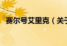 賽爾號艾里克（關(guān)于賽爾號艾里克的介紹）