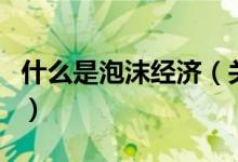 什么是泡沫經(jīng)濟(jì)（關(guān)于什么是泡沫經(jīng)濟(jì)的介紹）