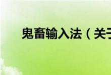 鬼畜輸入法（關(guān)于鬼畜輸入法的介紹）