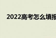 2022高考怎么填報志愿（如何選擇專業(yè)）