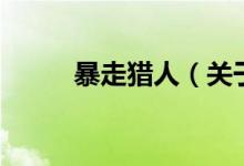 暴走獵人（關(guān)于暴走獵人的介紹）