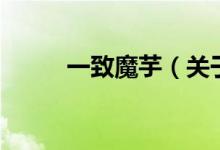 一致魔芋（關(guān)于一致魔芋的介紹）