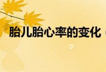 胎兒胎心率的變化（胎兒胎心率的正常值）