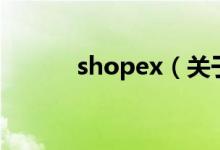 shopex（關(guān)于shopex的介紹）