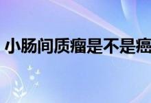 小腸間質(zhì)瘤是不是癌癥（小腸間質(zhì)瘤嚴重嗎）