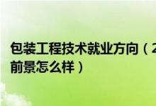 包裝工程技術就業(yè)方向（2022包裝工程專業(yè)就業(yè)方向及就業(yè)前景怎么樣）
