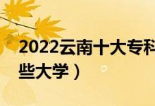 2022云南十大?？茖W(xué)校排名（高職可以考哪些大學(xué)）