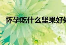 懷孕吃什么堅果好處多（懷孕吃什么堅果）