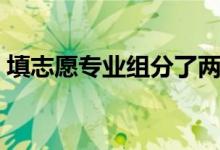 填志愿專業(yè)組分了兩個怎么填（有什么技巧）