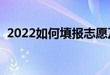 2022如何填報(bào)志愿及選學(xué)校（有什么技巧）