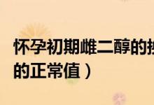 懷孕初期雌二醇的換算單位（懷孕初期雌二醇的正常值）