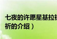 七夜的許愿星基拉祈（關(guān)于七夜的許愿星基拉祈的介紹）