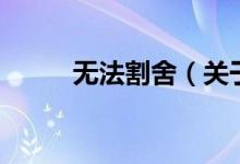 無法割舍（關于無法割舍的介紹）