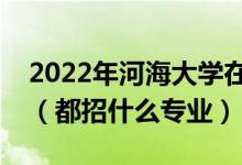 2022年河海大學(xué)在云南招生計(jì)劃及招生人數(shù)（都招什么專業(yè)）