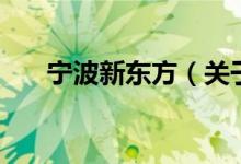 寧波新東方（關(guān)于寧波新東方的介紹）