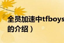 全員加速中tfboys（關(guān)于全員加速中tfboys的介紹）