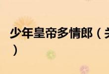 少年皇帝多情郎（關(guān)于少年皇帝多情郎的介紹）