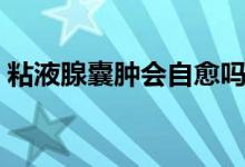 粘液腺囊腫會自愈嗎（粘液腺囊腫會自愈嗎）