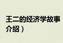 王二的經(jīng)濟學(xué)故事（關(guān)于王二的經(jīng)濟學(xué)故事的介紹）