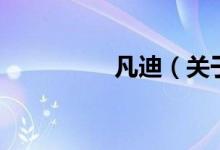 凡迪（關于凡迪的介紹）