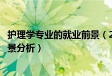 護理學(xué)專業(yè)的就業(yè)前景（2022護理學(xué)專業(yè)就業(yè)方向及就業(yè)前景分析）