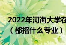 2022年河海大學(xué)在山東招生計劃及招生人數(shù)（都招什么專業(yè)）
