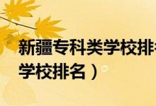 新疆?？祁悓W(xué)校排名（2022年新疆十大?？茖W(xué)校排名）