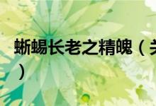 蜥蜴長(zhǎng)老之精魄（關(guān)于蜥蜴長(zhǎng)老之精魄的介紹）