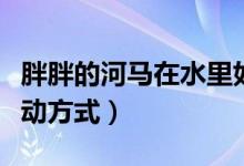 胖胖的河馬在水里如何移動（河馬在水里的移動方式）