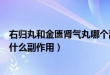 右歸丸和金匱腎氣丸哪個副作用大（正常人吃金匱腎氣丸有什么副作用）