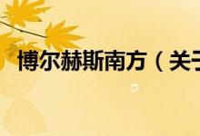 博爾赫斯南方（關(guān)于博爾赫斯南方的介紹）