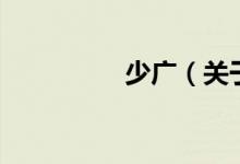 少廣（關(guān)于少廣的介紹）