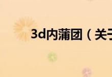 3d內(nèi)蒲團(tuán)（關(guān)于3d內(nèi)蒲團(tuán)的介紹）