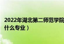 2022年湖北第二師范學(xué)院在山東招生計(jì)劃及招生人數(shù)（都招什么專業(yè)）
