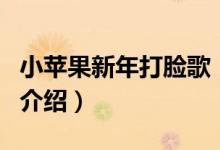 小蘋果新年打臉歌（關(guān)于小蘋果新年打臉歌的介紹）