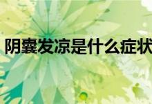 陰囊發(fā)涼是什么癥狀（陰囊發(fā)涼是什么原因）