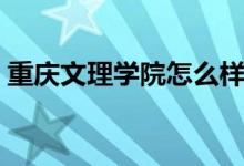 重慶文理學(xué)院怎么樣（重慶文理學(xué)院是幾本）