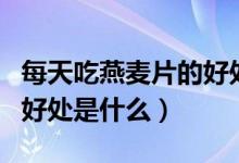 每天吃燕麥片的好處和壞處（每天吃燕麥片的好處是什么）