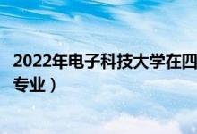 2022年電子科技大學(xué)在四川招生計(jì)劃及招生人數(shù)（都招什么專(zhuān)業(yè)）