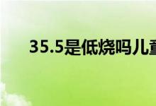 35.5是低燒嗎兒童（35.5℃是低燒嗎）