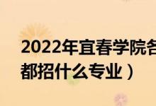 2022年宜春學(xué)院各省招生計(jì)劃及招生人數(shù)（都招什么專業(yè)）