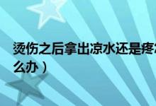 燙傷之后拿出涼水還是疼怎么辦（燙傷后一拿出涼水就疼怎么辦）