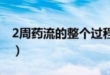 2周藥流的整個(gè)過程（藥流的整個(gè)過程是什么）