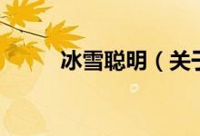 冰雪聰明（關(guān)于冰雪聰明的介紹）